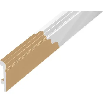 soklová lišta AP32 soklová lišta SIERRA, PVC vlastní nátěr, 80 mm, 2,5 m