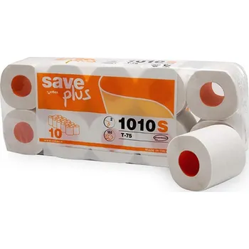 Toaletní papír Toaletní papír Celtex S-Plus 2vrstvy 160 útržků bílý - 10 ks 1010S
