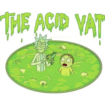 Plakát Plakát, Obraz - Rick & Morty - The acid vat