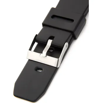 Řemínek na hodinky Plastový řemínek Mavex P058, černý