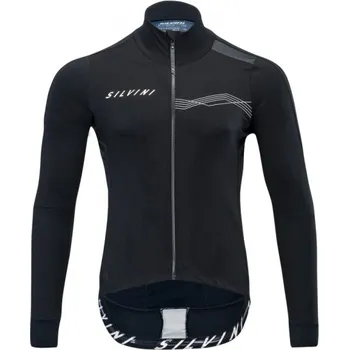 Cyklistická bunda bunda Silvini Ghisallo MJ1600, black/white - vel. L 117465
