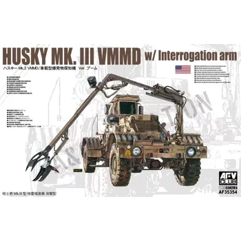 Plastikový model AFV Club 1/35 HUSKY MK. III VMMD W/Interrogation arm