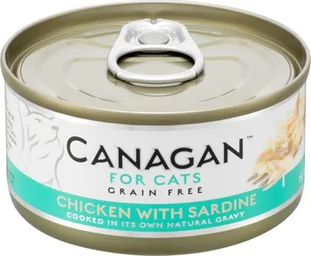 Krmivo pro kočku Canagan Cat kuře se sardinkami 75 g