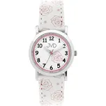 JVD Dětské dívčí bílé náramkové hodinky JVD J7205.1 (JVD Dětské dívčí bílé náramkové hodinky JVD J7205.1)