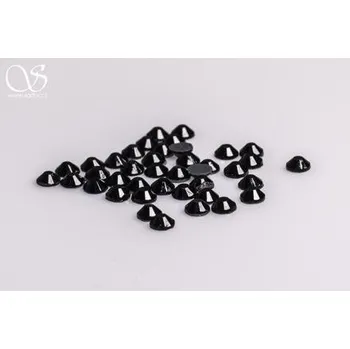 Stuha Nažehlovací kamínky, černé, 40 ks, sartor.cz