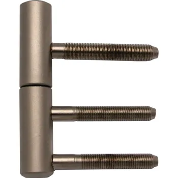 Nábytkové kování Závěs dveřní 80/10 M8/M7 - nikl satén