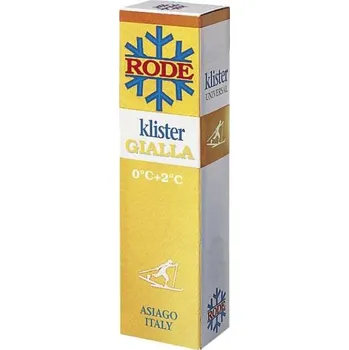 Lyžařský vosk vosk klistr Rode K60 Gialla, 0/+2°C 111289