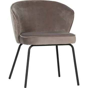 Jídelní židle WOOOD Khaki sametová jídelní židle Twilight