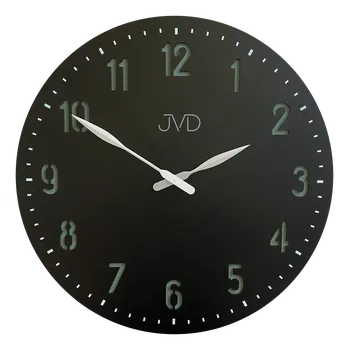 Hodiny JVD Designové minimalistické nástěnné hodiny JVD HC39.1 (hodiny o průměru 500mm s arabskými číslemi)