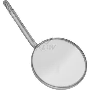 Zrcátko pro motocykl Zubní zrcátka - rhodium - Nr.4 - 22 mm