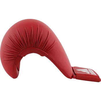 Sportovní chránič ADIDAS chrániče na ruce karate - rukavice WKF approved Barva: Červená, Velikost: XL