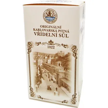 Vřídlo Karlovy Vary Karlovarská vřídelní sůl Sal Carolinum 100 g Vřídlo Karlovy Vary Karlovarská vřídelní sůl Sal Carolinum 100 g