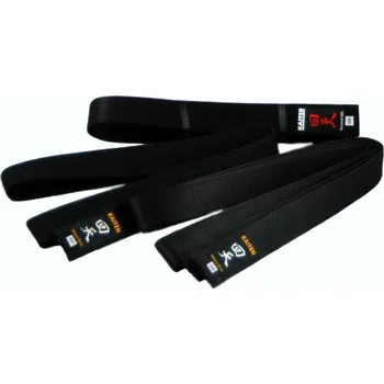 KAITEN TOP ČERNÝ PÁS EXTRA ŠIROKÝ - PŘÍRODNÍ HEDVÁBÍ Velikost: 275