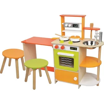 Dětská kuchyňka NEF Dětská kuchyňka s jídelním stolem a židličkami