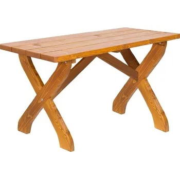 Drewmax Zahradní stůl MO111 (Barva dřeva: Týk)
