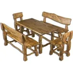 Drewmax Zahradní set MO101 (Barva dřeva: Ořech)