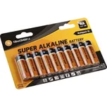 Baterie alkalická GoGEN SUPER ALKALINE AA, LR06, blistr 10 ks