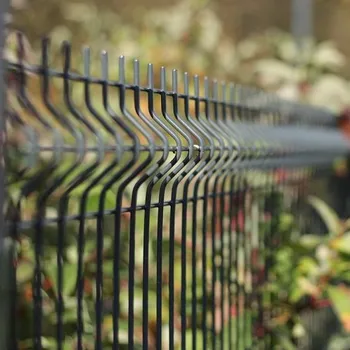 Plot Panel 3D 200x50/5,0/2500x1030 černý (Zn+komaxit RAL 9005 černá)