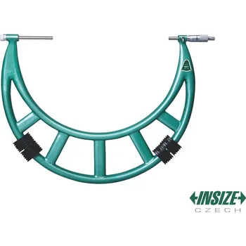 Mechanický mikrometr 700-800/0,01 mm s výměnnými dotekovými plochami, typ B INSIZE