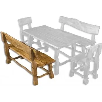 Zahradní lavice Drewmax Zahradní lavice MO101 (Barva dřeva: Rustikal)