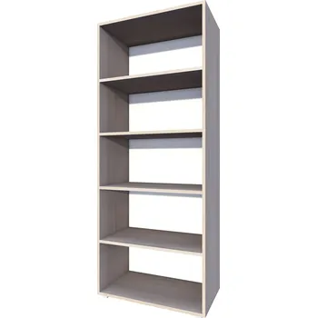 Knihovna Regál policový dub sonoma ADAM R4(800)