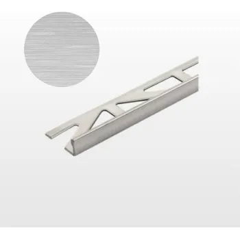 Stavební profil Lišta hliníková ELOX - L, 8 mm / 2,5 m