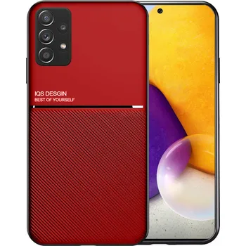 Pouzdro na mobilní telefon Kryt Samsung Galaxy A72 Nexeri Business Magnetic červený