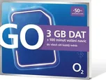 O2 GO SIM 3 GB + 100 minut