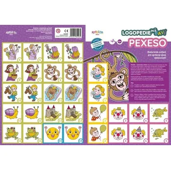 Pexeso Kreslito Logopedie mě baví
