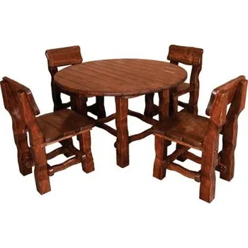 Zahradní sestava Drewmax Zahradní set MO210 (Barva dřeva: Bezbarvý lak)