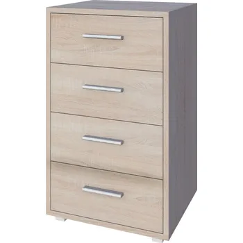 Zásuvkový kontejner Kontejner k pracovnímu stolu dub sonoma ADAM BK1