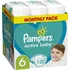 jednorázová plena Pampers Active Baby 6 Extra Large 13 – 18 kg