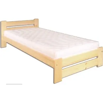 Postel Drewmax Dřevěná postel 100x200 LK146 (Barva dřeva: Dub)