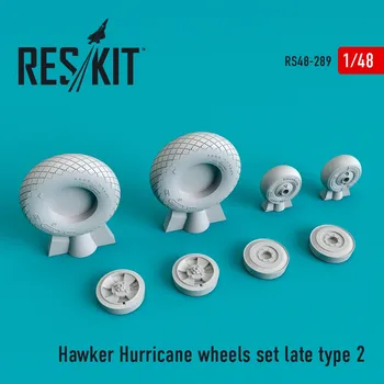 Plastikový model 1/48 Hawker Hurricane wheels set late type 2
