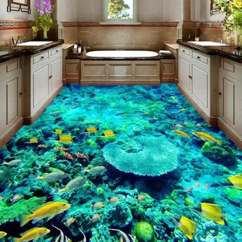 Fototapeta Solution Media 3D tapeta na podlahu - Podmořský svět MU446