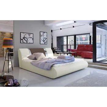 Postel EltapMeble Postel Flavio 140x200 cm s roštem - Soft 33 / Soft 929 (barva potahu)