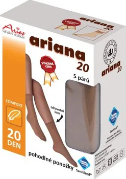Dámské ponožky Aries Adriana 20 Den ID469AS  23-27 5 ks