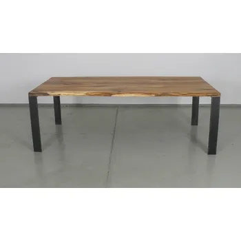 Jídelní stůl HAHNHOLZ Masivní jídelní stůl z dubového masivu Objednat v délce: 300 cm, šířka: 80 cm, výška: 80 cm