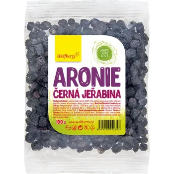 Sušené ovoce Wolfberry Aronie černá jeřabina 100 g
