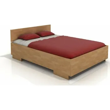 Postel Visby Postel Bergman High 120x200 cm, buk masiv (Barva dřeva: Ořech, Volba roštu: 14-laťkový rošt)