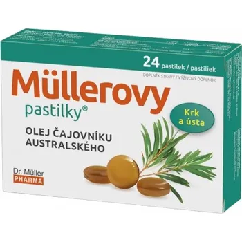 Dr. Müller Müllerovy pastilky s olejem…