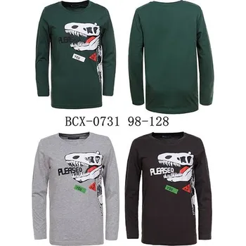 Chlapecké tričko Chlapecké triko - Glo-Story BCX-0731, světle šedá Barva: Světlá šedá, Velikost: 110