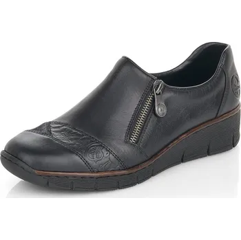 Dámské mokasíny Rieker 53761-00 W1 černé