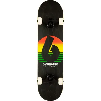 Skateboard Birdhouse - Stage 3 Sunset Rasta 7.75" - skateboard