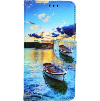 Pouzdro na mobilní telefon Pouzdro iPhone 11 knížkové Loďka (kryt neboli obal na iPhone 11)