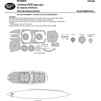 Plastikový model 1/48 Mask F-4B Phantom II BASIC (TAM 61121)