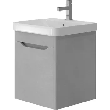 Koupelnový nábytek Lavedo Livorno Structure Grey 50 koupelnová skříňka s umyvadlem