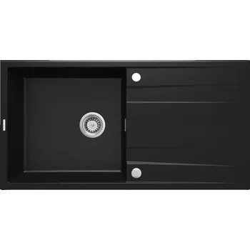 Granitový dřez Granitový dřez Deante ERIDAN ZQE N713 černá matná