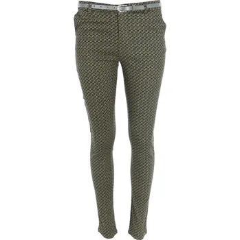 Freesia Paris H9176 kalhoty vzor barva: zelená-khaki, velikost: XL