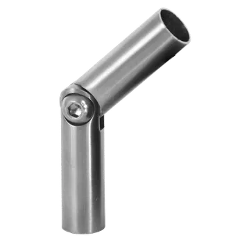 DOPRODEJ! Spoj nastavitelný ø 12mm (0-60 °) s kloubem, broušená nerez K320 / AISI316